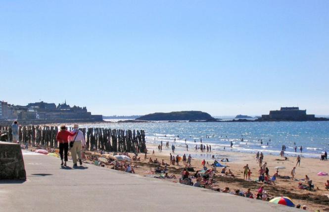 Saint Malo Bel Appartement Neuf Pres Gare Plage Sillon Intramuros Parking Prive Экстерьер фото